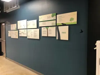 Interior Signage and Graphics Photo